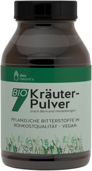 Bio-7-Kräuter-Pulver, 150 g