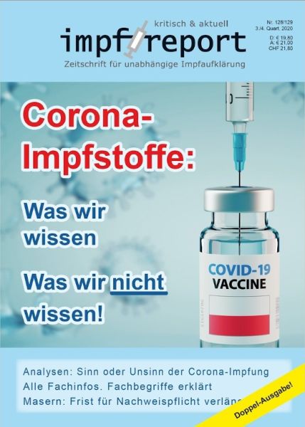 Impfreport Nr. 128/129 - Doppelausgabe