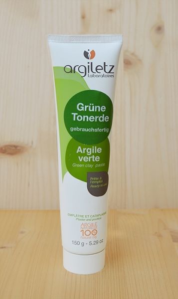 Grüne Tonerde gebrauchsfertig, 400g-Tube